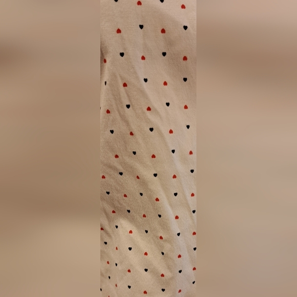 Y2K Hot Delicious White Cotton Heart Print Sailor Moon Blouse Top w/ Bow SZ XL - Picture 3 of 6